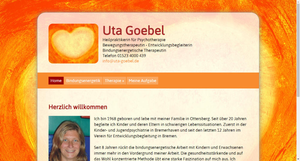 Uta Goebel -Heilpraktikerin fr Psychotherapie